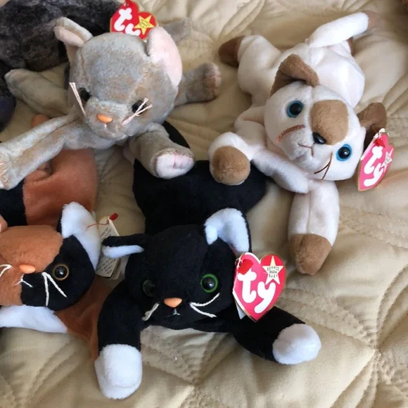 Kitty Ty Babies & a Sloth - Picture 3 of 13